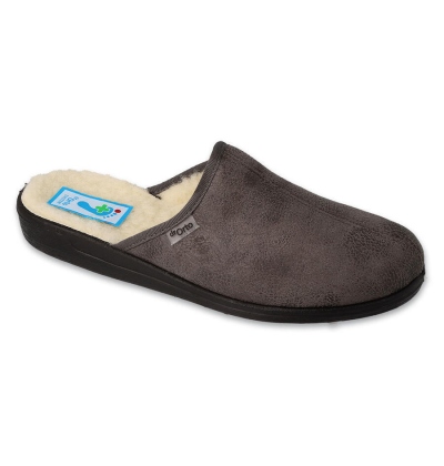 000M324 - Befado Dr.ORTO - pantofle pánské, šedé