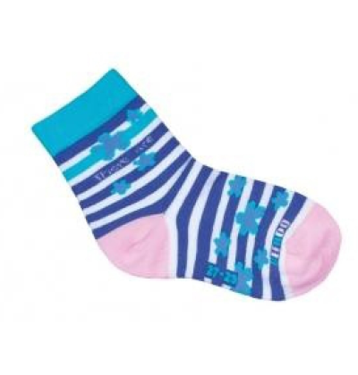 001UVW026 33-35 - ponožky Befado,FIALOVÁ, vzor 992