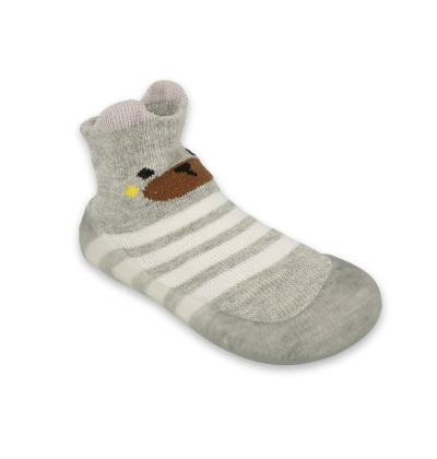 002P012 18 - Befado botičky pro miminka šedé