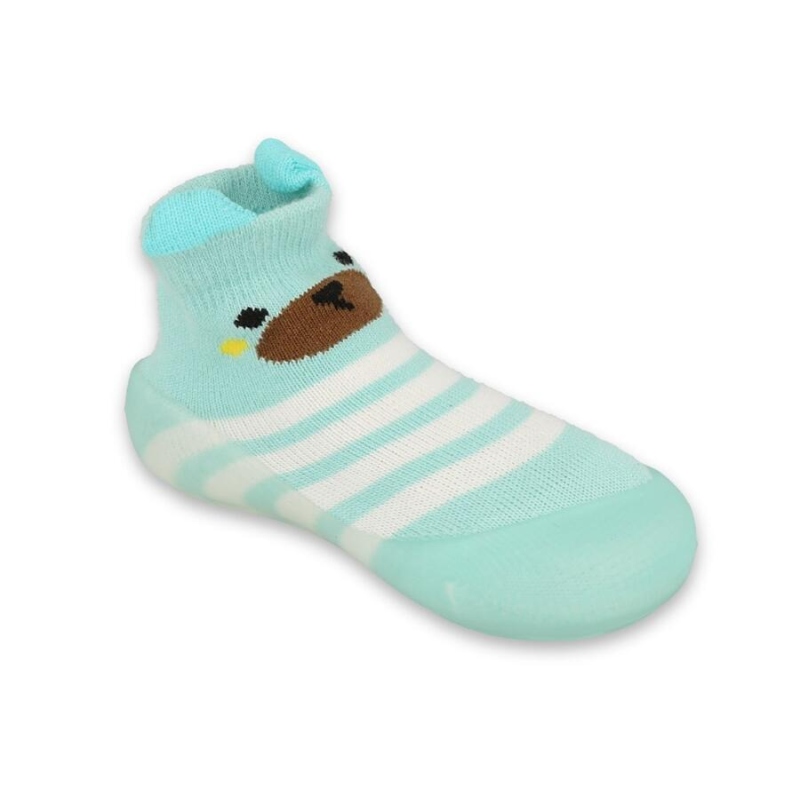 002P013 18 - Befado botičky pro miminka zelené