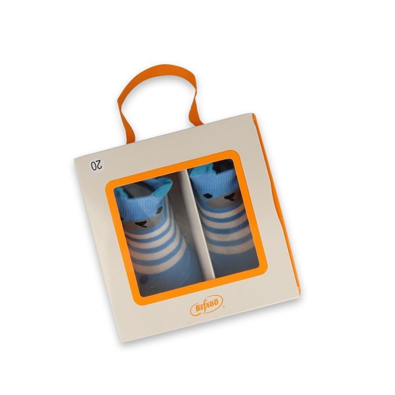 002P015 18 - Befado botičky pro miminka modré