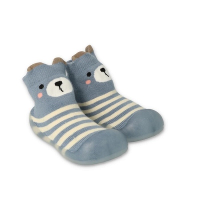 002P018 18 - Befado botičky pro miminka modré