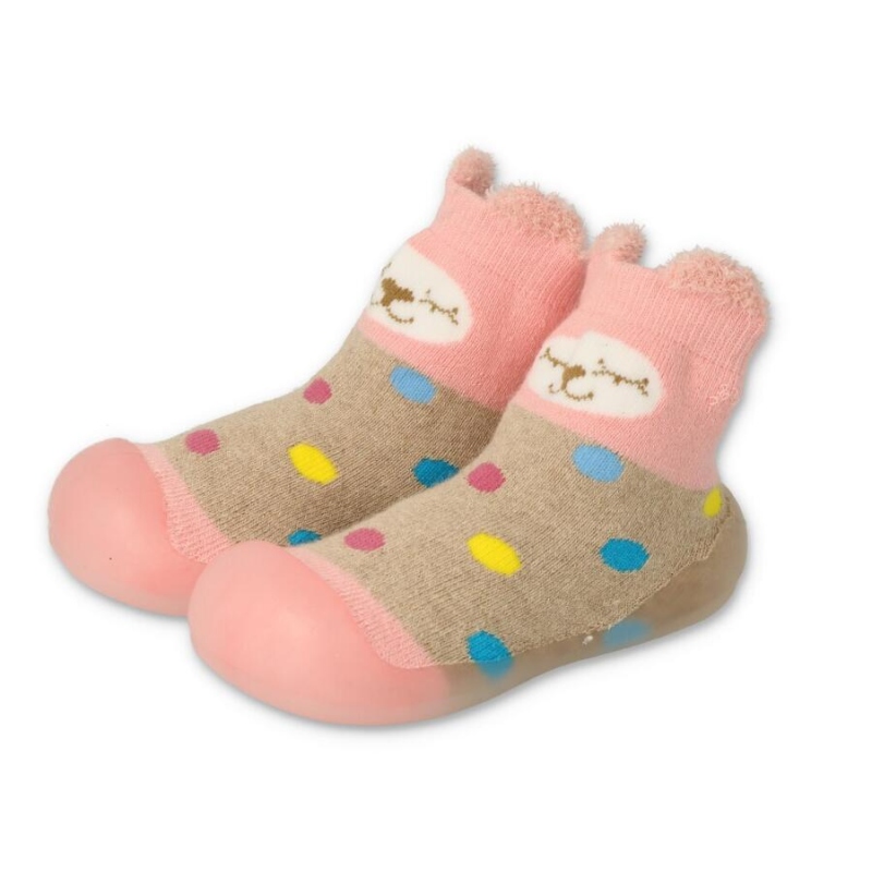 002P019 18 - Befado botičky pro miminka růžové