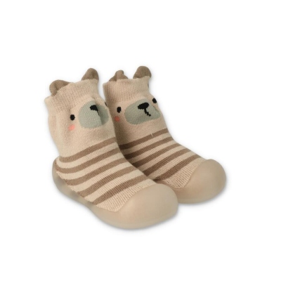 002P020 18 - Befado botičky pro miminka hnědé