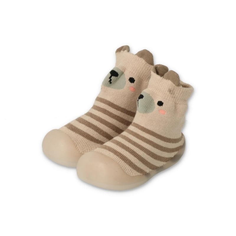 002P020 18 - Befado botičky pro miminka hnědé