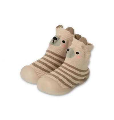 002P020 18 - Befado botičky pro miminka hnědé