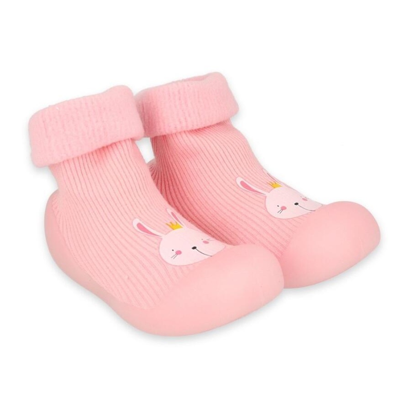 002P022 - Befado botičky pro miminka růžové