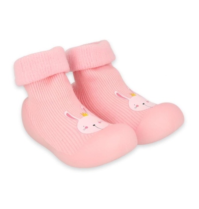 002P022 - Befado botičky pro miminka růžové