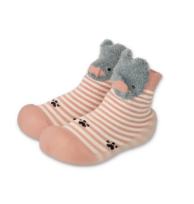 002P027 18 - Befado botičky pro miminka s proužky