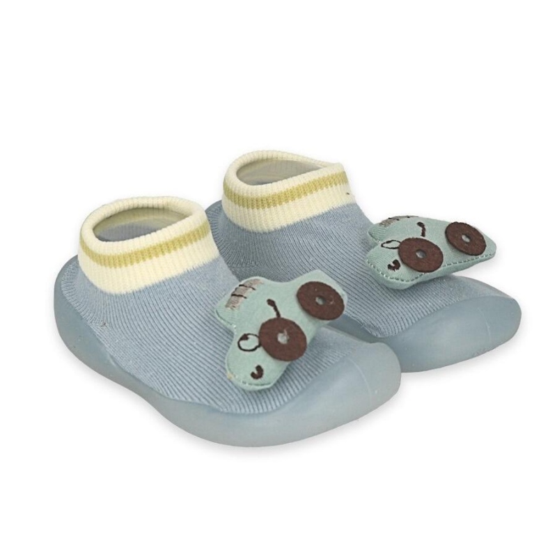 002P039 18 - Befado botičky pro miminka modré