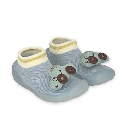 002P039 18 - Befado botičky pro miminka modré