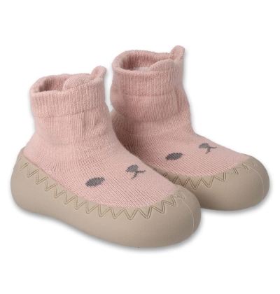 002P043 - Befado botičky pro miminka růžové