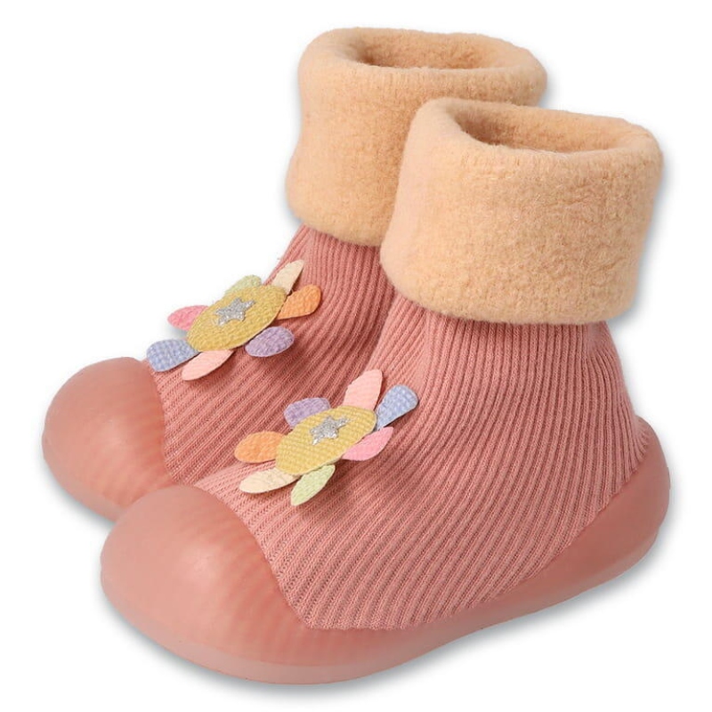 002P054 18 - Befado botičky pro miminka, kytička