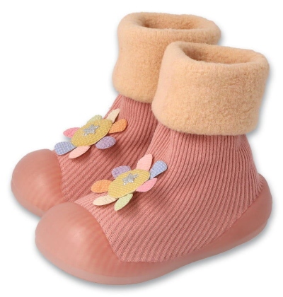 002P054 18 - Befado botičky pro miminka, kytička