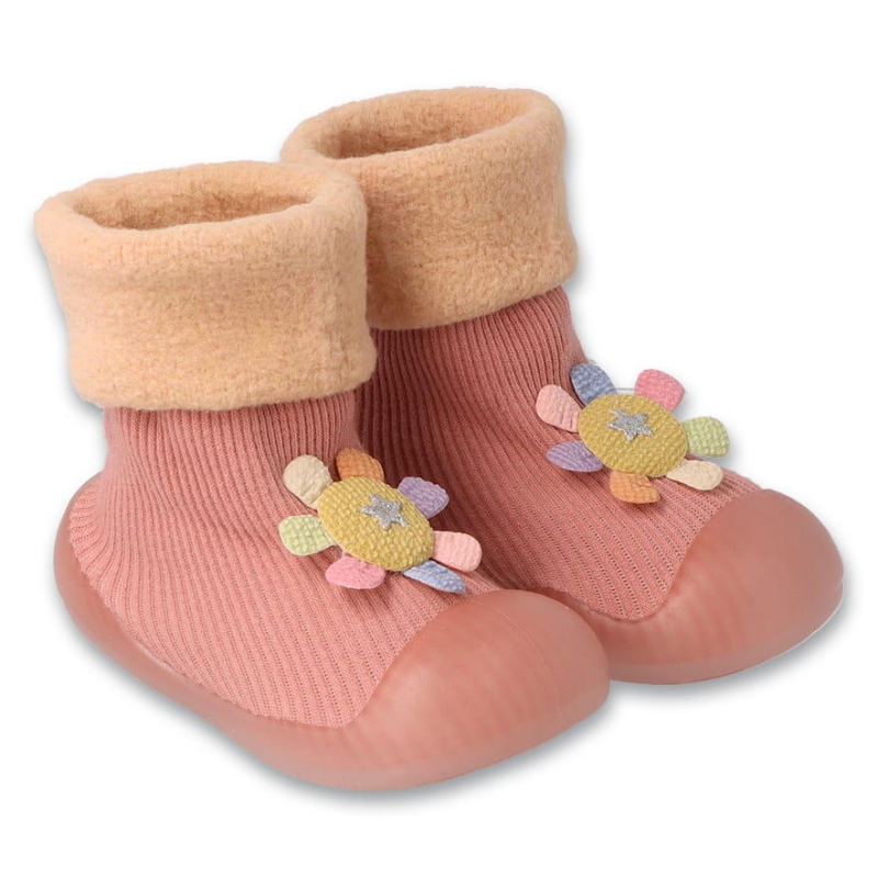 002P054 18 - Befado botičky pro miminka, kytička