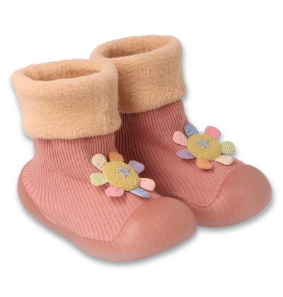 002P054 18 - Befado botičky pro miminka, kytička