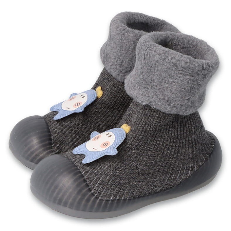 002P055 - Befado botičky pro miminka černé