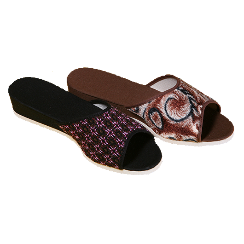 010 - Dámské pantofle, otevřená špice 35