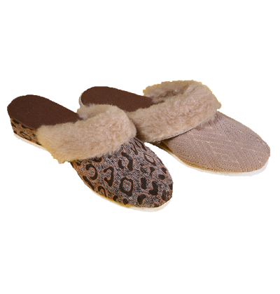 011 - Dámské pantofle - KOŽÍŠEK 35