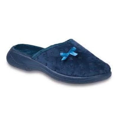 019D115 36 - OLIVIA ZŠ - tm.modrá, samet, mašlička