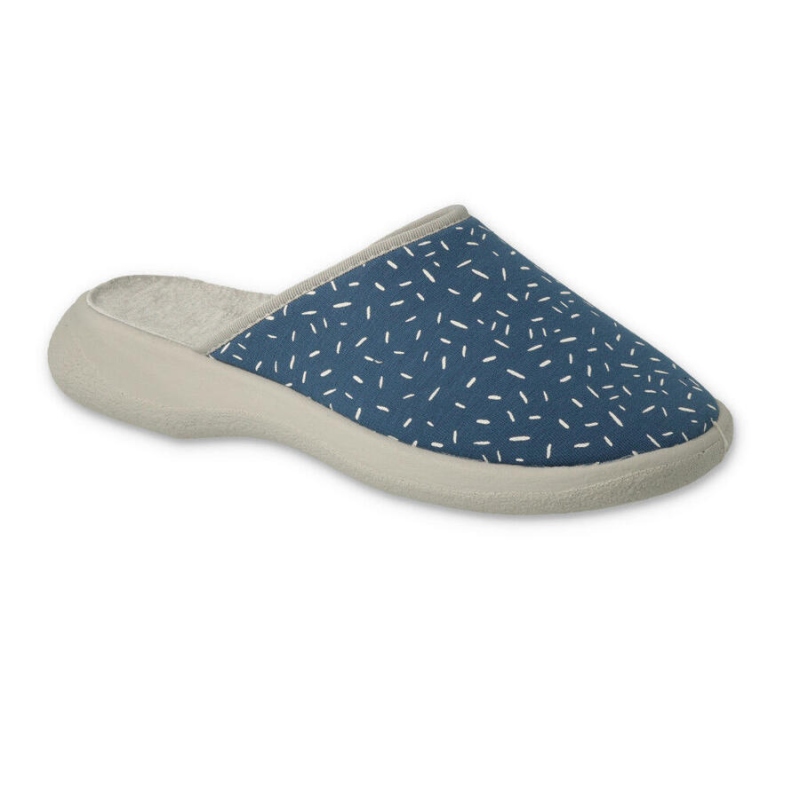 019D129 36 dámské pantofle Befado OLIVIA ZŠ, modré