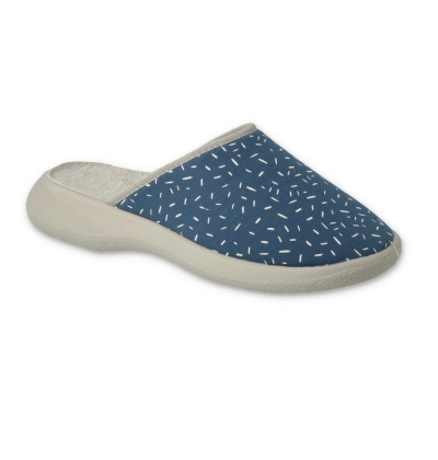 019D129 36 dámské pantofle Befado OLIVIA ZŠ, modré