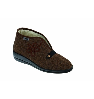 031W013 BEFADO-dámské bačkory kytičkové