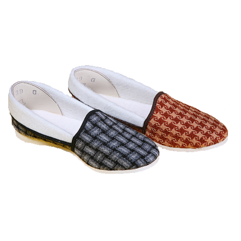 039 - Dámské bačkory s límečkem, vel. 35