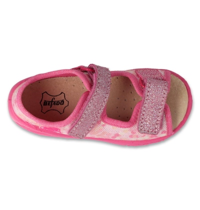 063X015 26 - SUNNY dívčí sandálky Befado růžové
