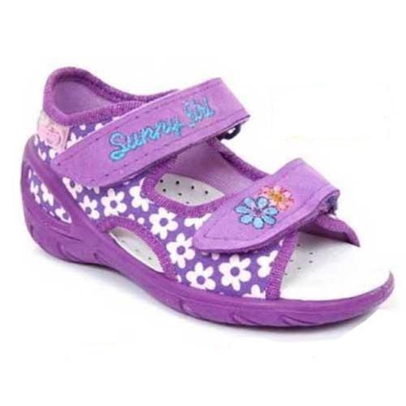 065P045 20 - SUNNY dívčí sandálky Befado fialové