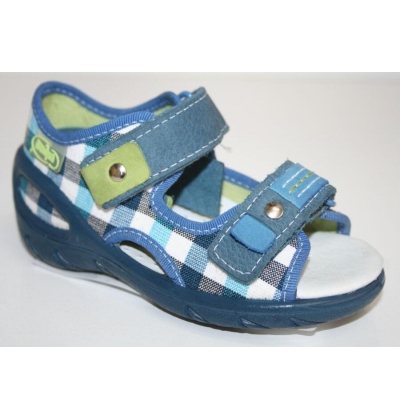 065P049 23 - SUNNY chlapecké sandálky Befado modré