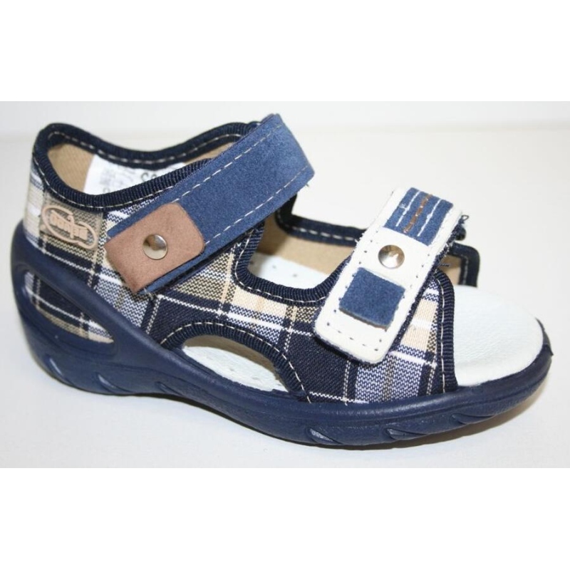 065P050 20 - SUNNY chlapecké sandálky Befado káro