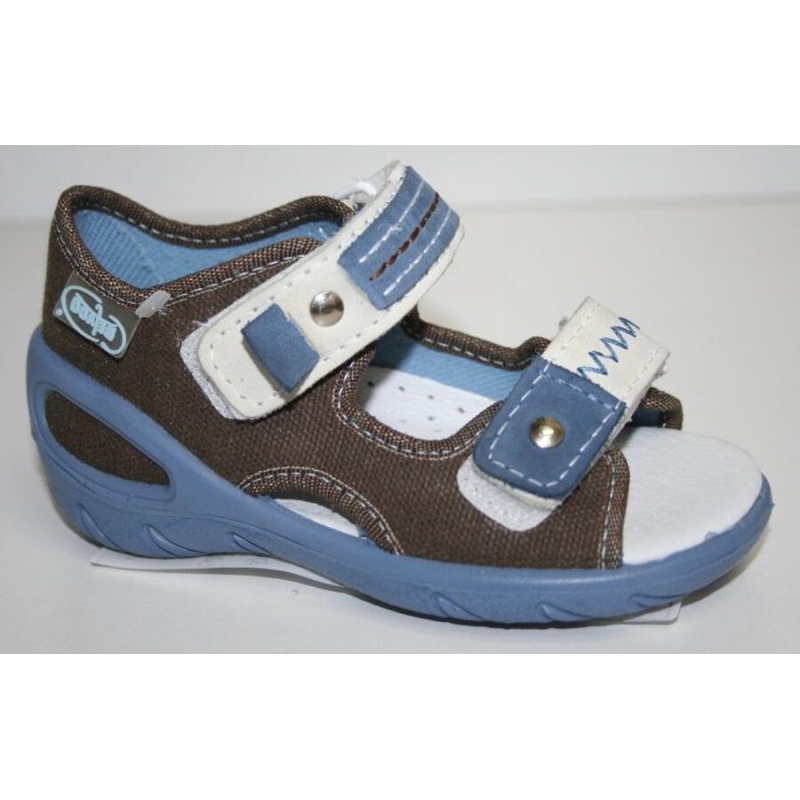 065P060 20 - SUNNY chlapecké sandálky Befado hnědé