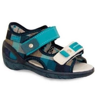 065P090 20 - SUNNY chlapecké sandálky Befado káro