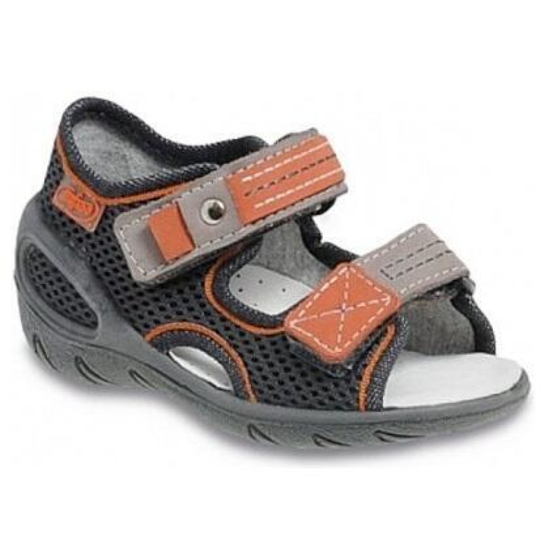 065P096 21 - SUNNY chlapecké sandálky Befado, šedé