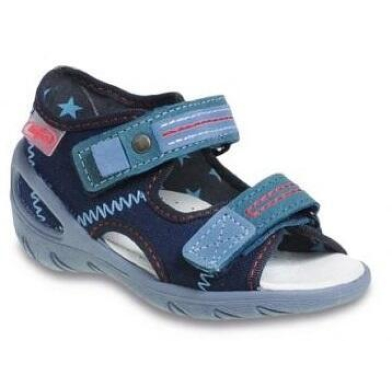 065P098 20 - SUNNY chlapecké sandálky Befado modré