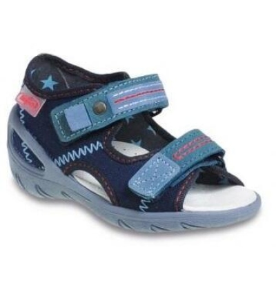 065P098 20 - SUNNY chlapecké sandálky Befado modré