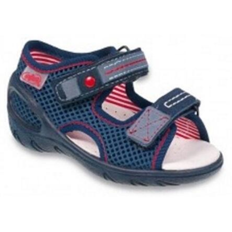 065P106 20 - SUNNY chlapecké sandálky Befado modré