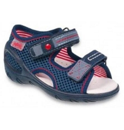 065P106 20 - SUNNY chlapecké sandálky Befado modré