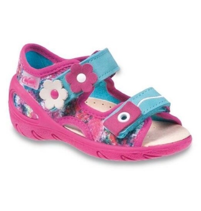 065P109 23 - SUNNY dívčí sandálky Befado růžové