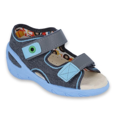 065P125 20 - SUNNY chl. sandálky, tmavě šedá