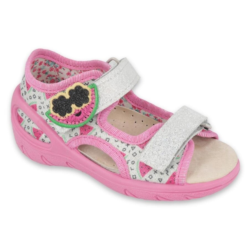 065P148 20 - SUNNY dívčí sandálky Befado, meloun
