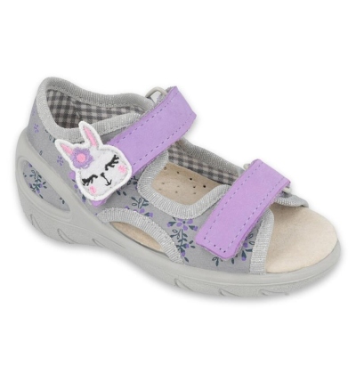 065P150 20 - SUNNY dívčí sandálky Befado, zajíček