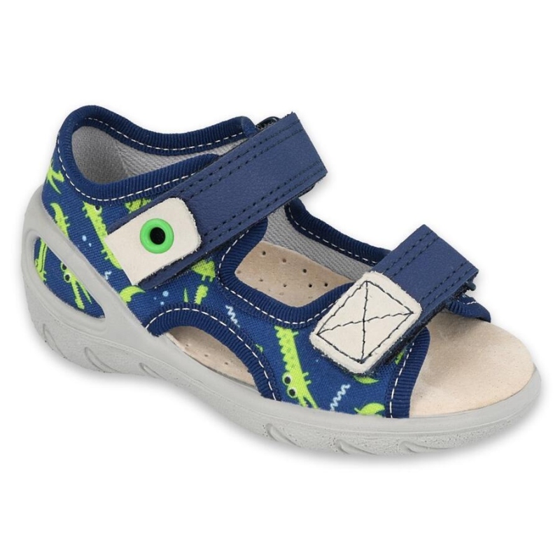 065P155 20 - SUNNY chlapecké sandálky Befado modré