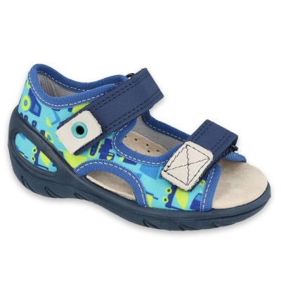 065P156 20 - SUNNY chlapecké sandálky Befado, auta