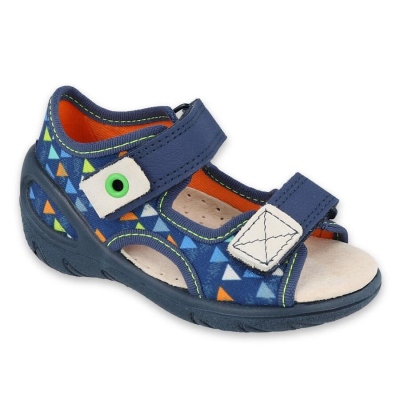 065P157 20 - SUNNY chlapecké sandálky Befado modré