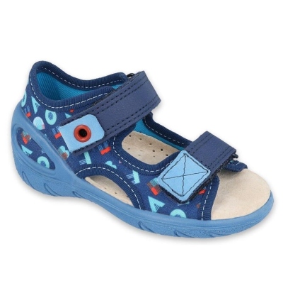 065P161 20 - SUNNY chlapecké sandálky Befado modré