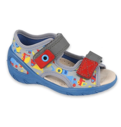 065P162 20 - SUNNY chlapecké sandálky Befado, auta