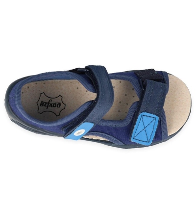065P170 20 - SUNNY chlapecké sandálky Befado modré