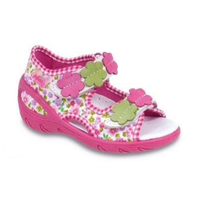 065X063 30 - SUNNY - sandálky Befado, kytičky